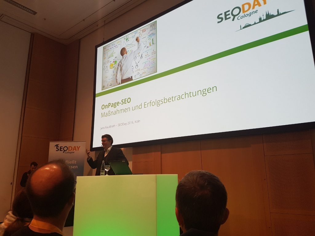 Jens Fauldrath auf dem SEO-DAY