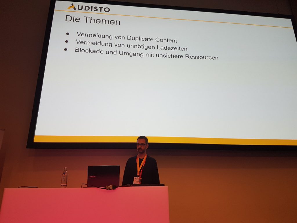 Tobias Schwarz auf dem SEO-DAY