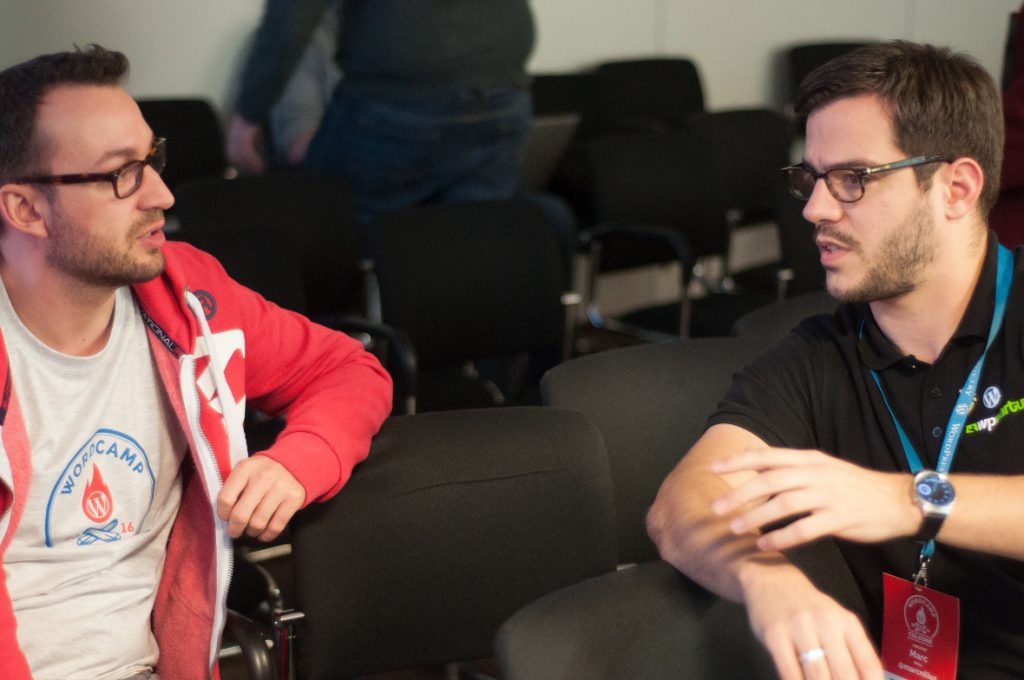Gespräche auf dem WordCamp Köln 2016